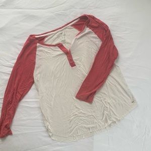 American Eagle Super Soft Baseball Tee